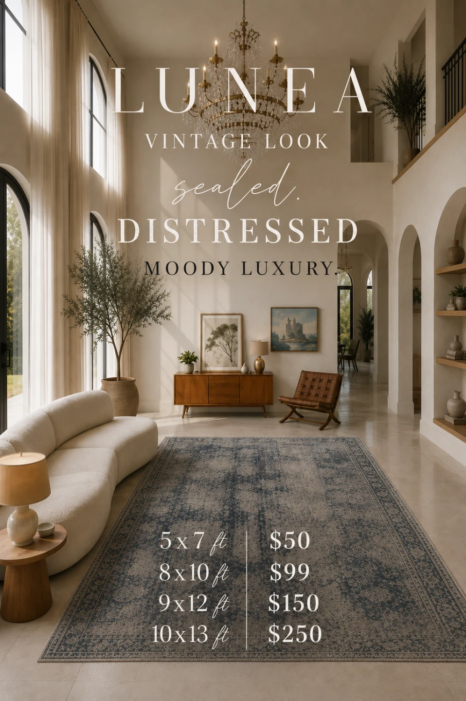 Rugs different sizes new 🆕 sealed