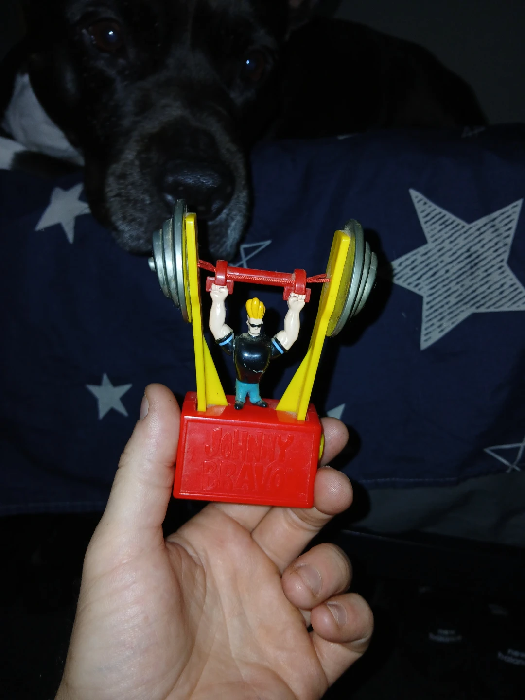 Johnny Bravo Weightlifting Toy