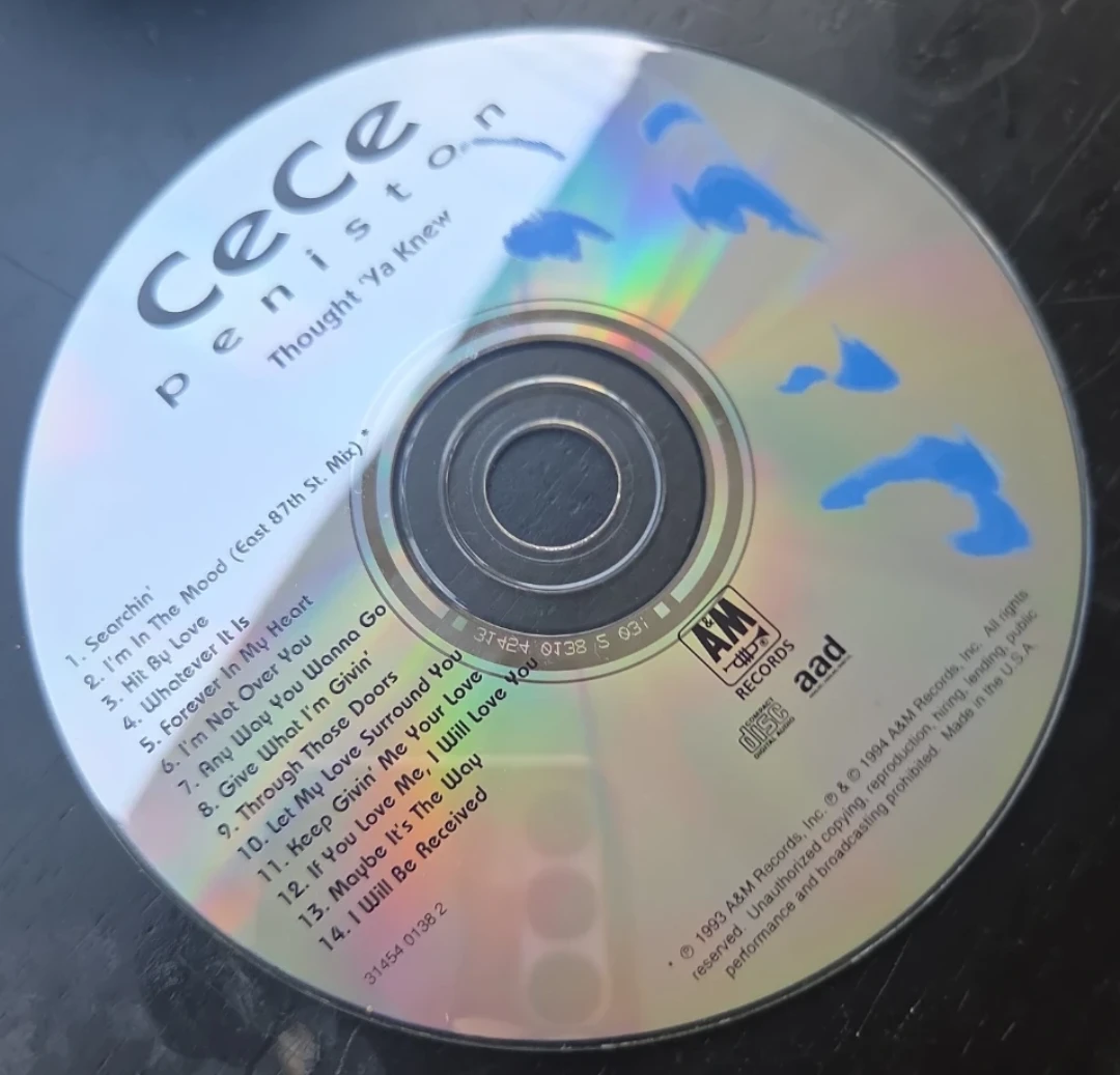 CeCe Peniston Thought Ya Knew CD