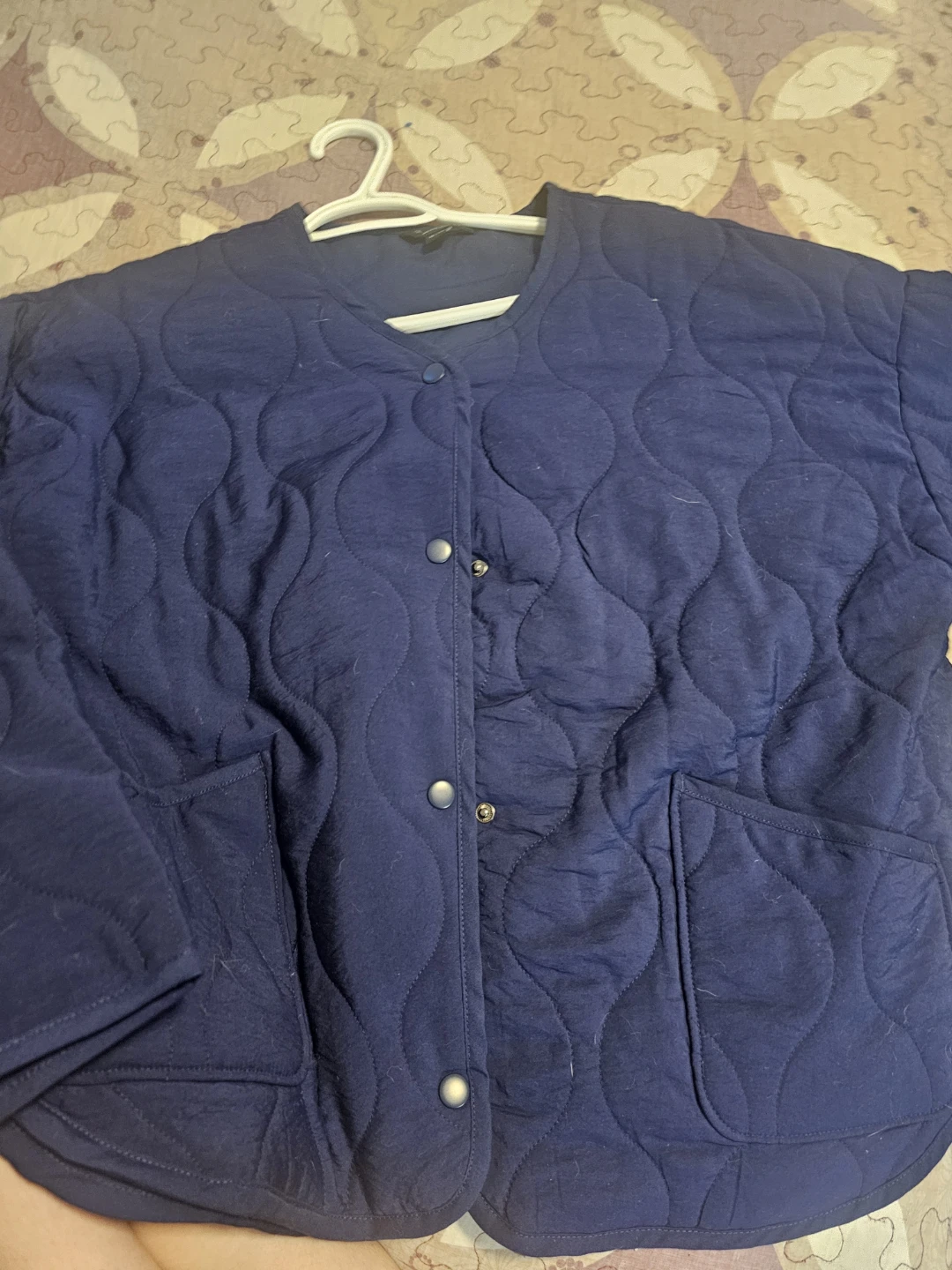 Womans blue coat