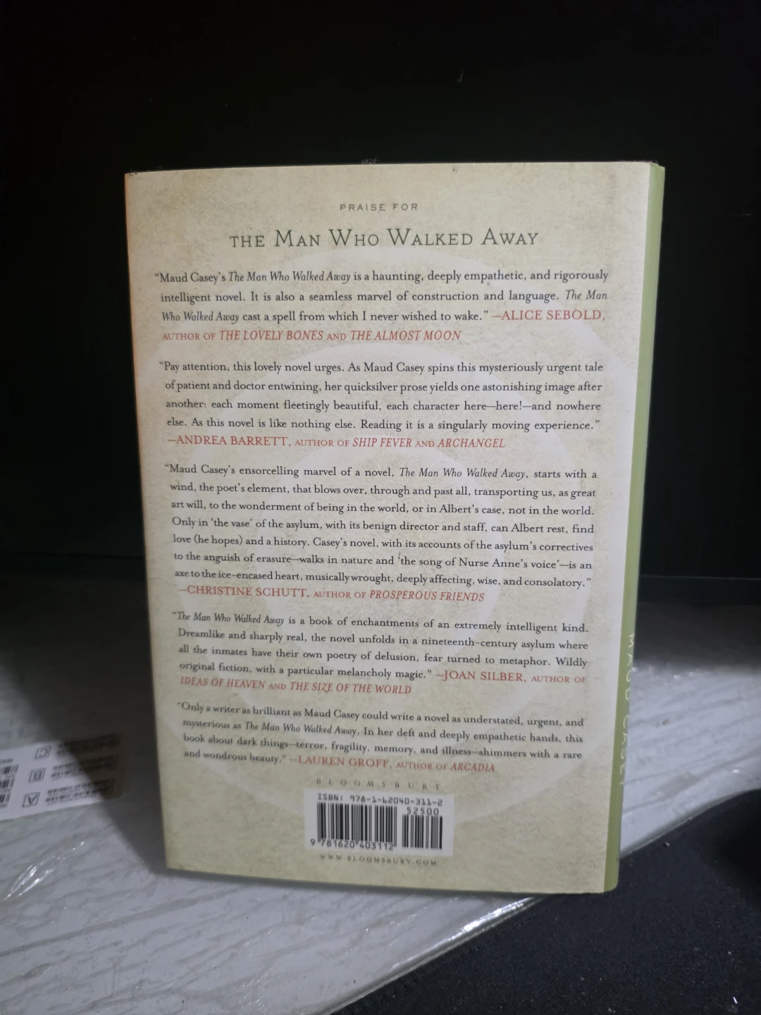 The Man Who Walked Away Novel by Maud Casey - photo 5