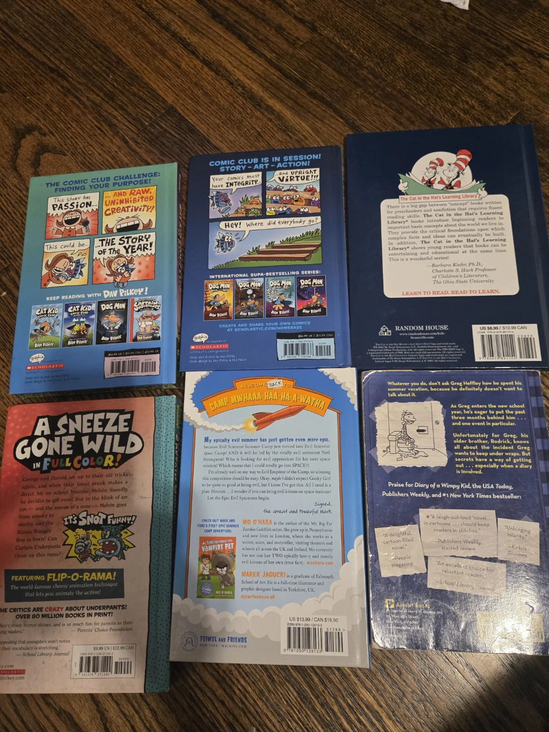 6 Book Set: Dog Man- Cat kid- Space Cat- Astrophe- The Cat - photo 3