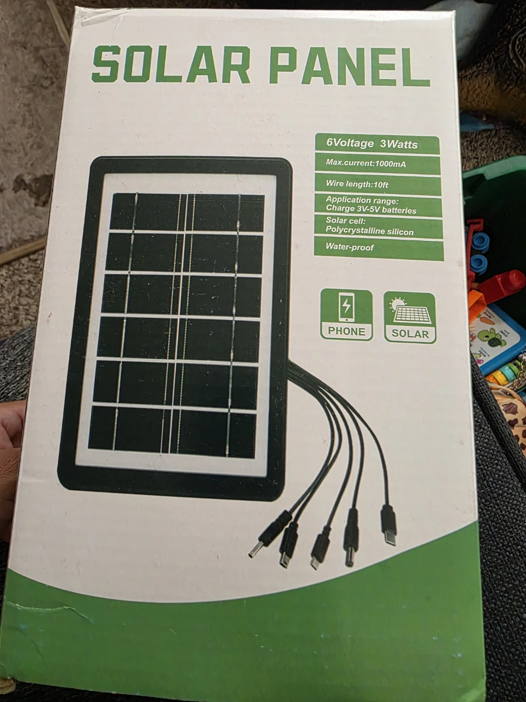 Solar Panel 6V 3W