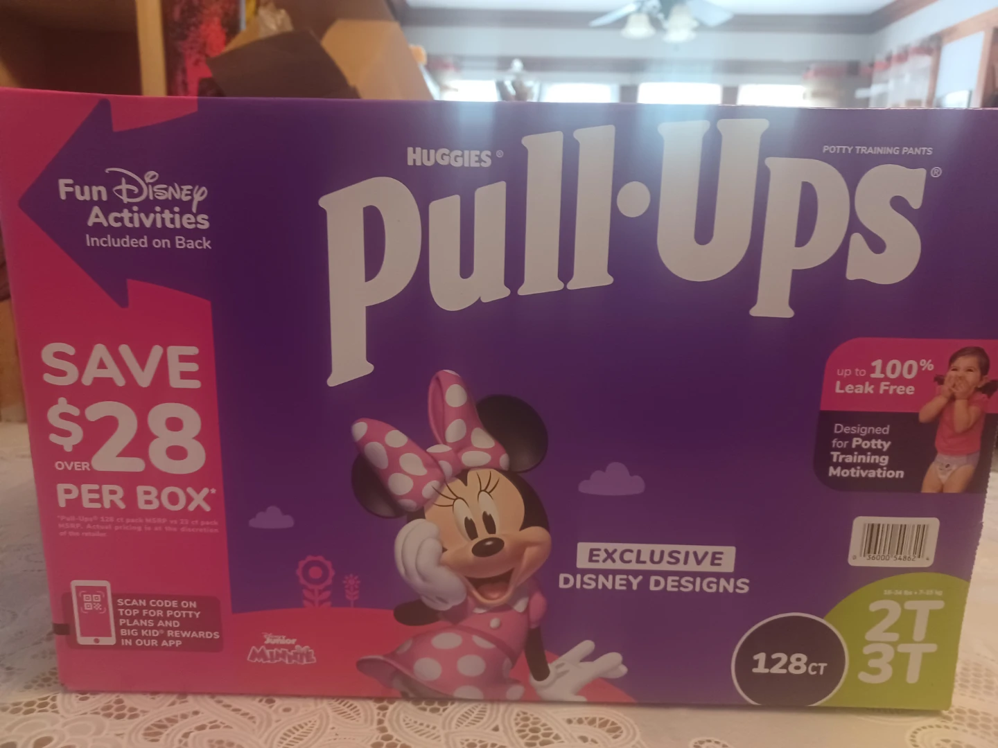 Huggies Pull-Ups Potty Training Pants Size 2T-3T, 128 Count
