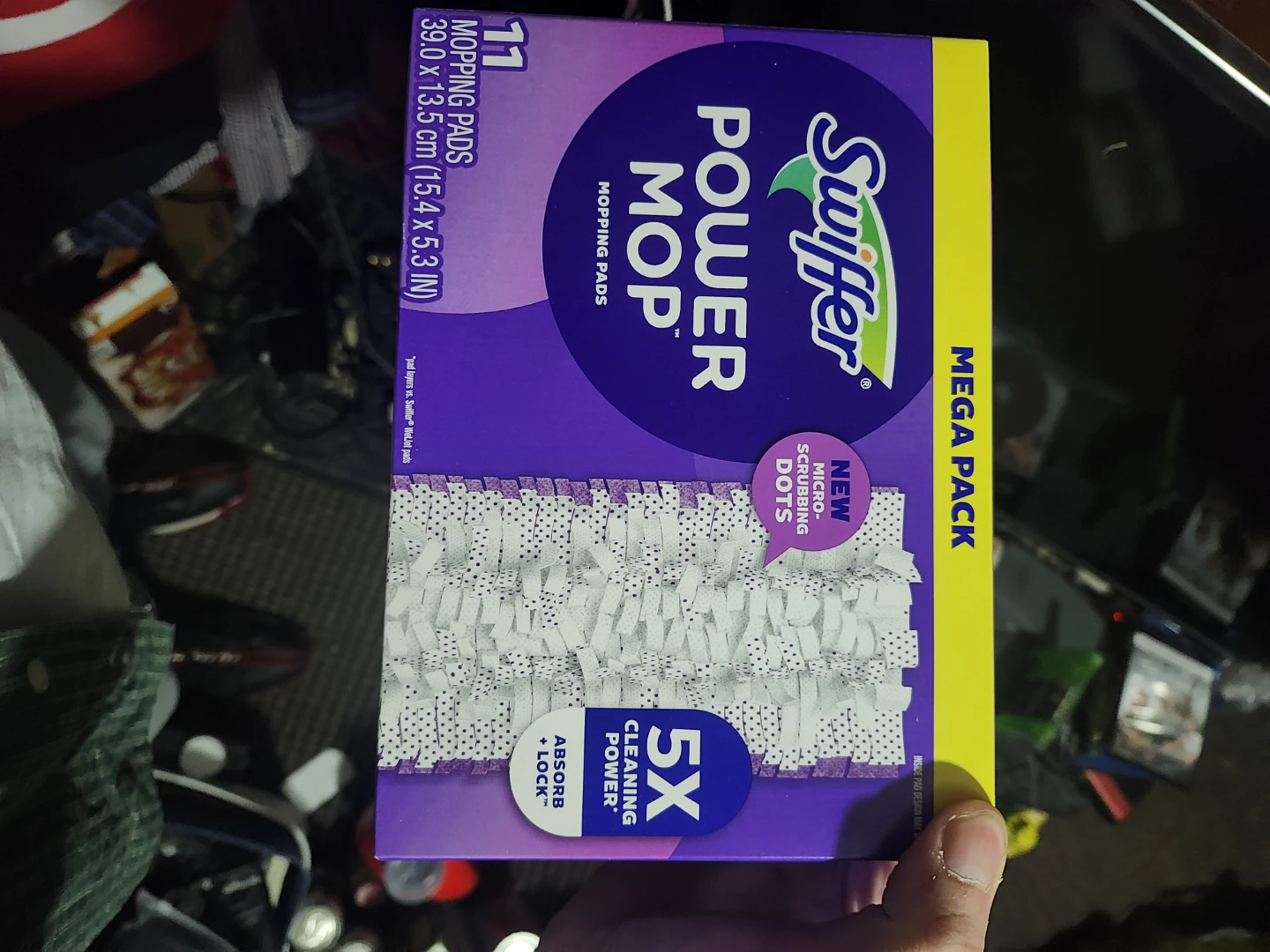 Swiffer Power Mop Mopping Pads - 11 Count Mega Pack