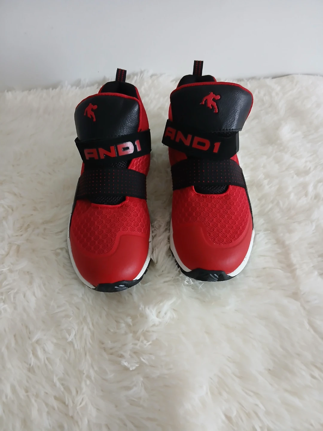 AND1 Red Basketball Shoes
