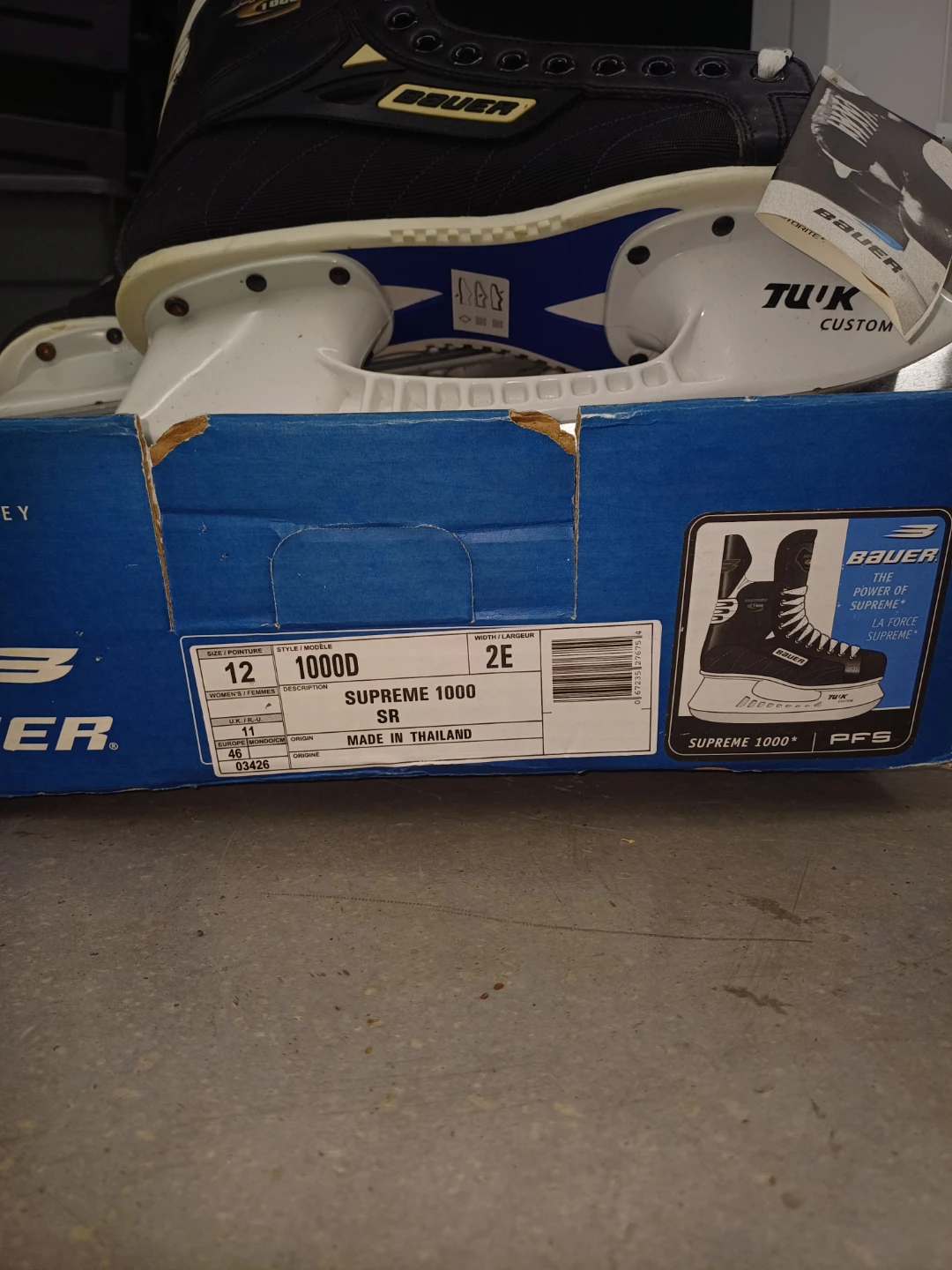 Bauer Supreme 1000 Ice Skates - photo 2