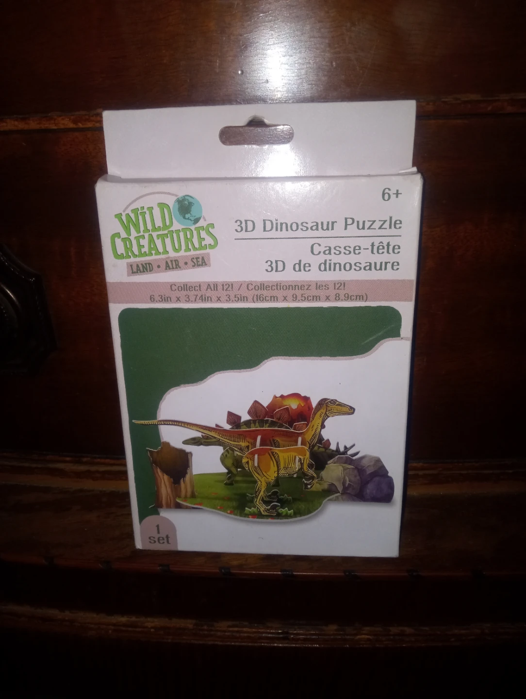 Wild Creatures 3D Dinosaur Puzzle