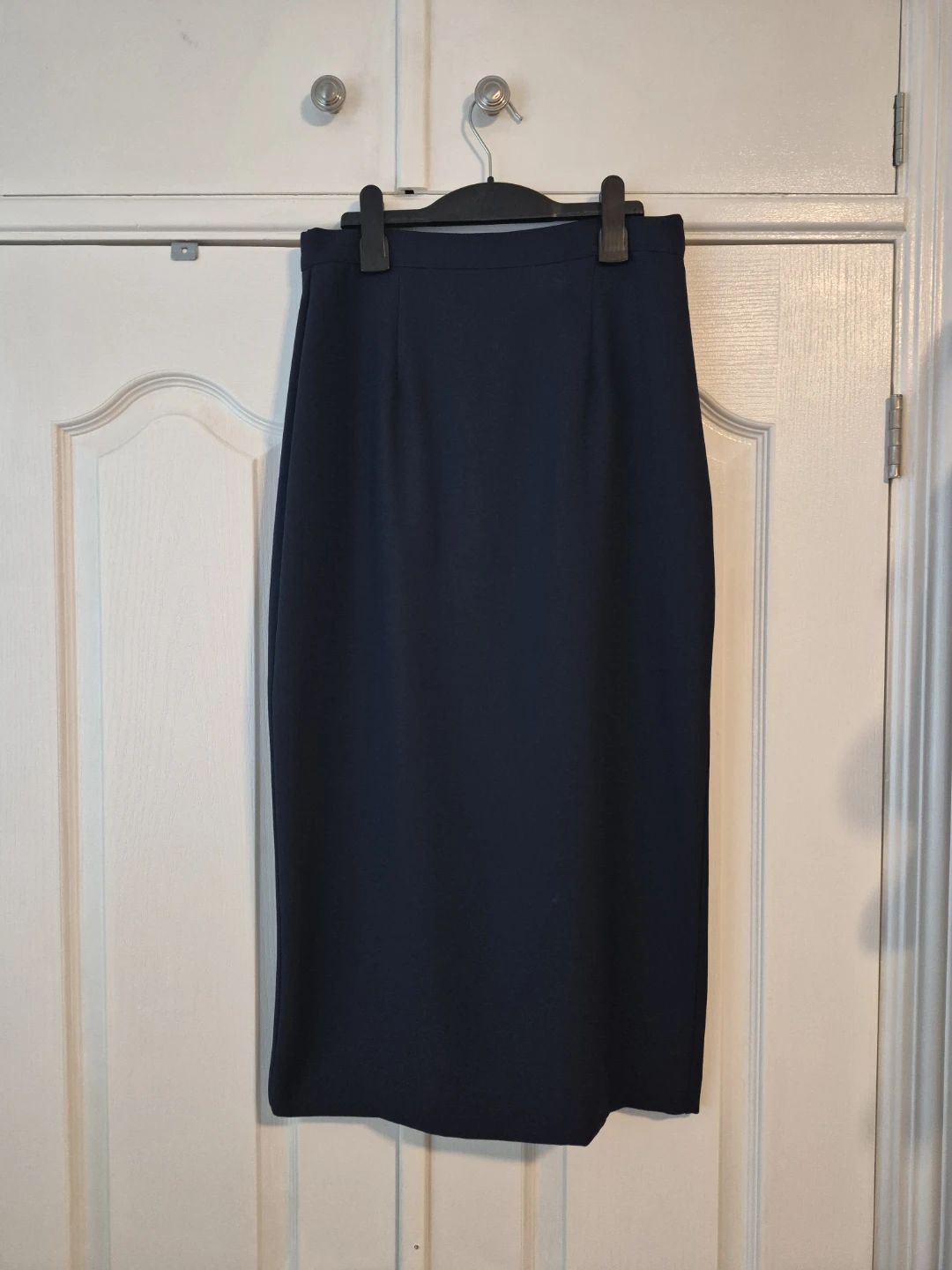 Zahra Petite Navy Pencil Skirt - photo 2