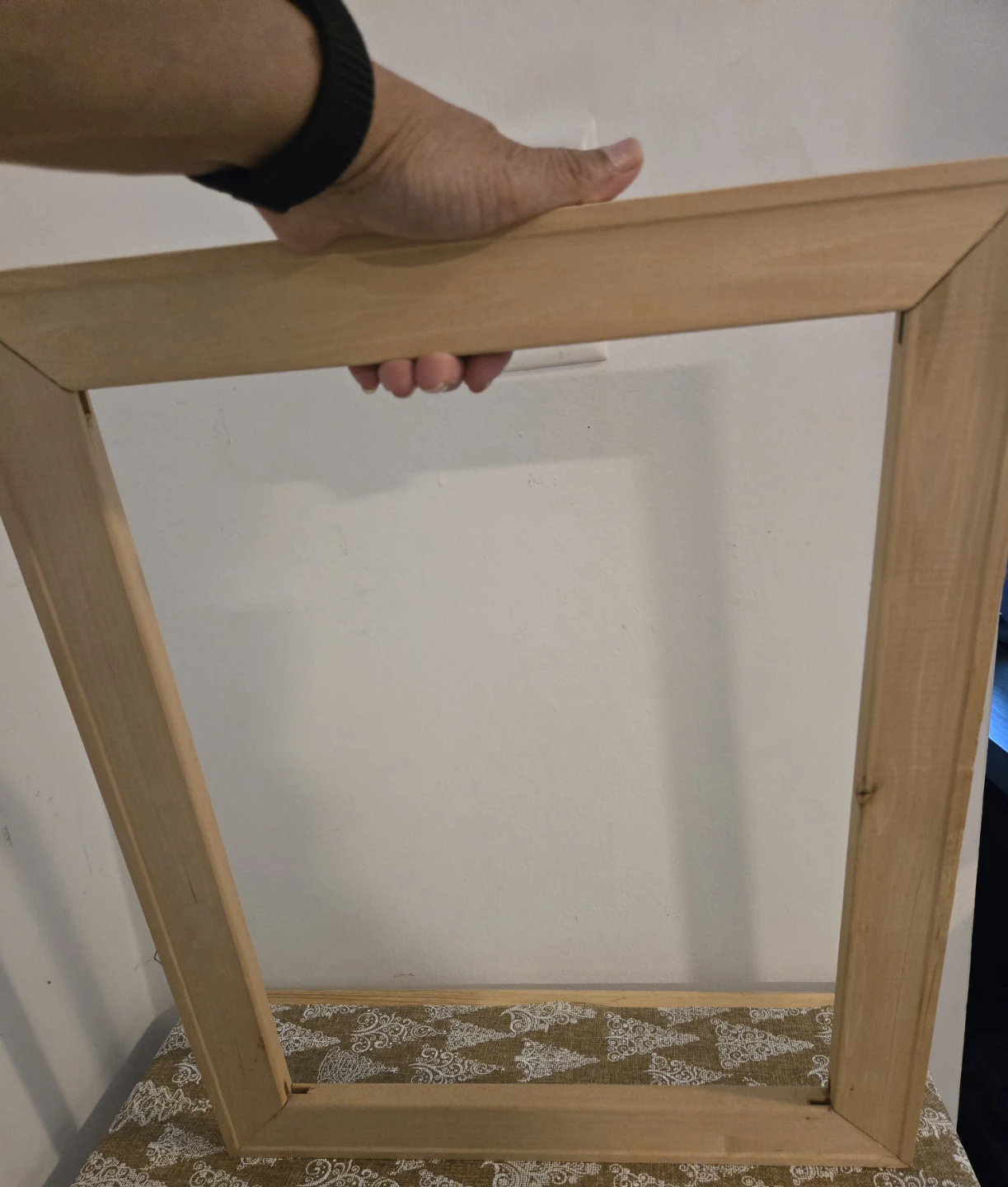 Canvas wooden frame