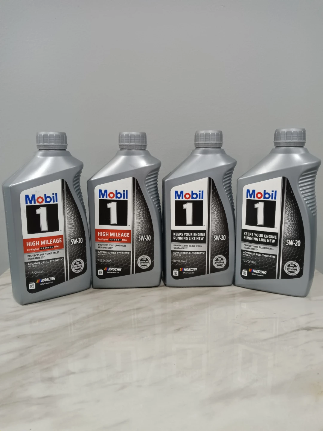 Mobil 1 Full Synthetic Motor Oil 5W-20 (Brand New)