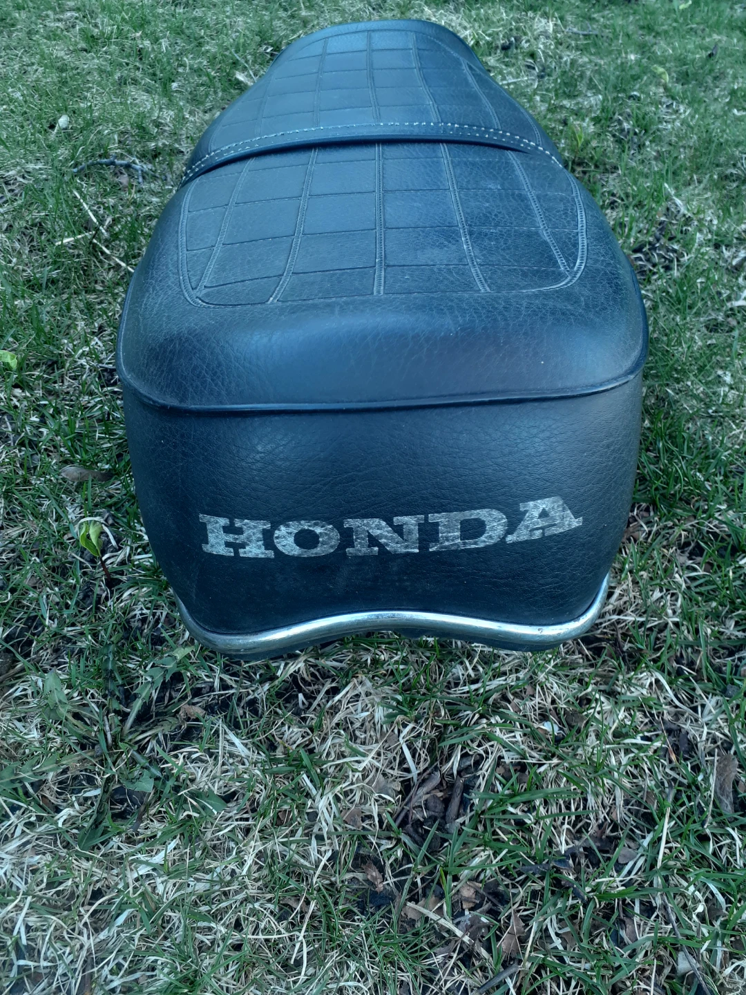 Vintage Honda Motorcycle Seat