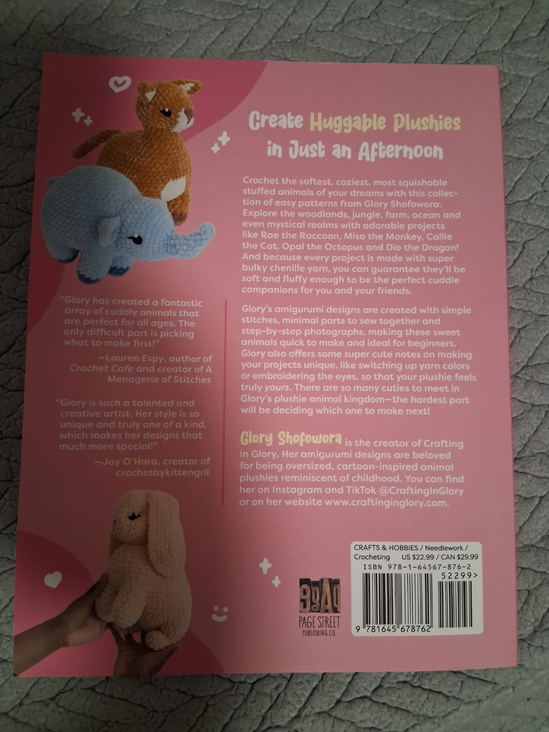 Cuddly Crochet Plushies Book by Glory Shofowora - photo 2