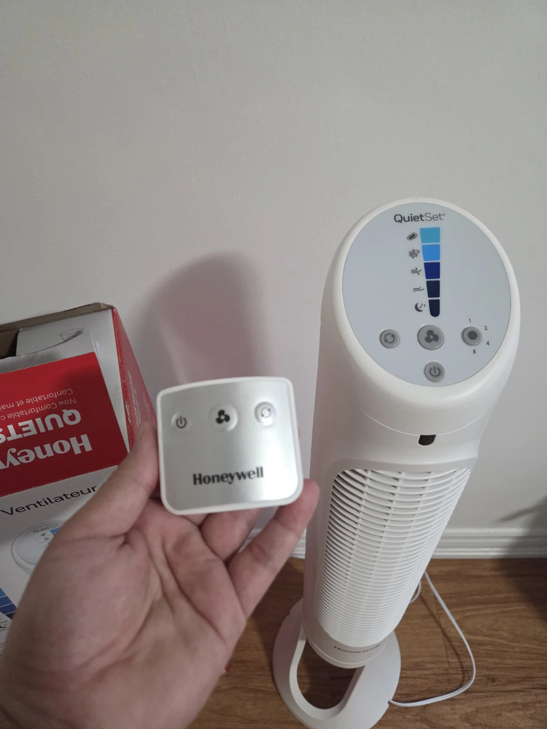 Honeywell QuietSet 5 Tower Fan - photo 3