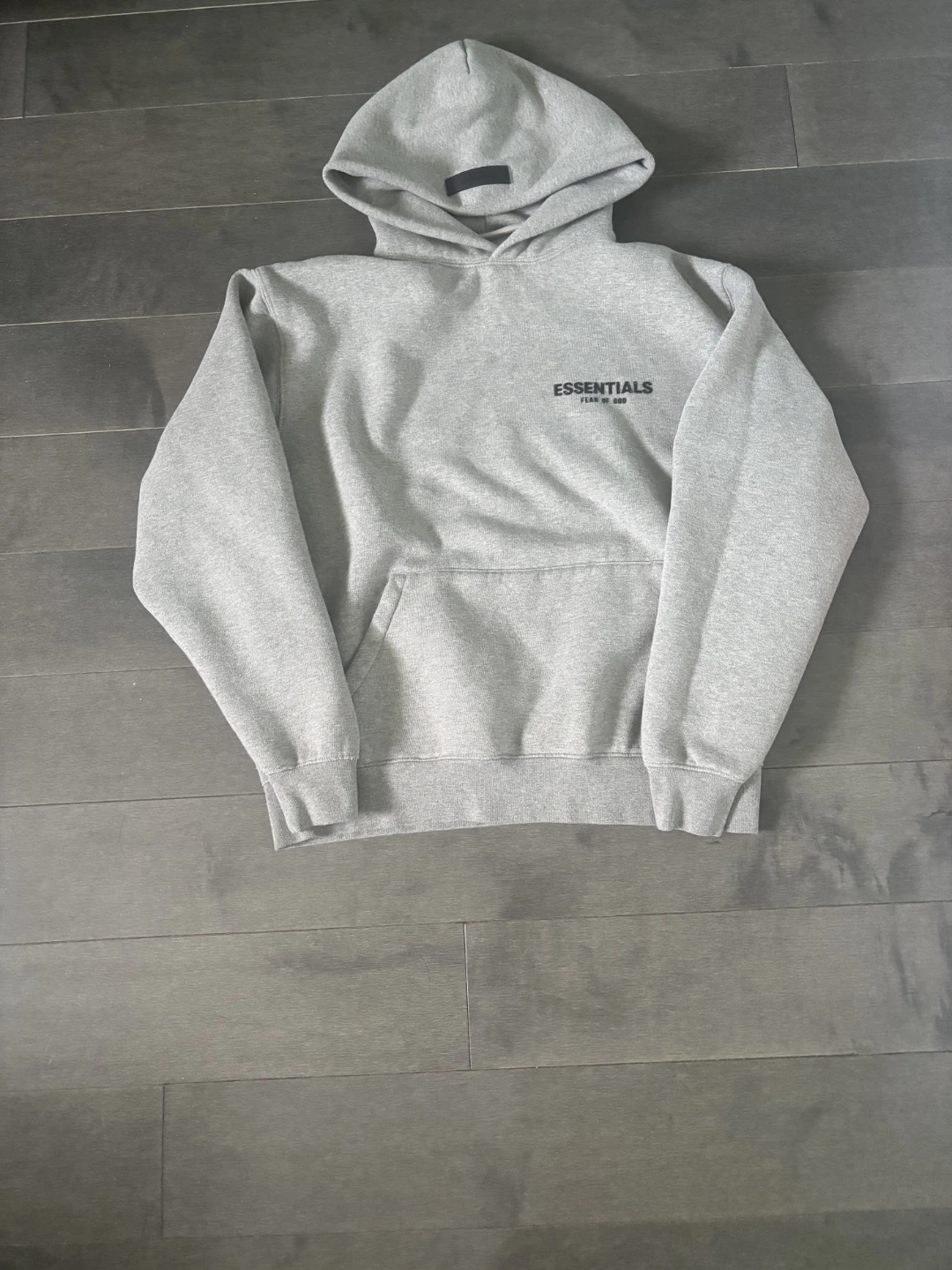 Essentials Fear of God Hoodie Grey Size S - photo 4