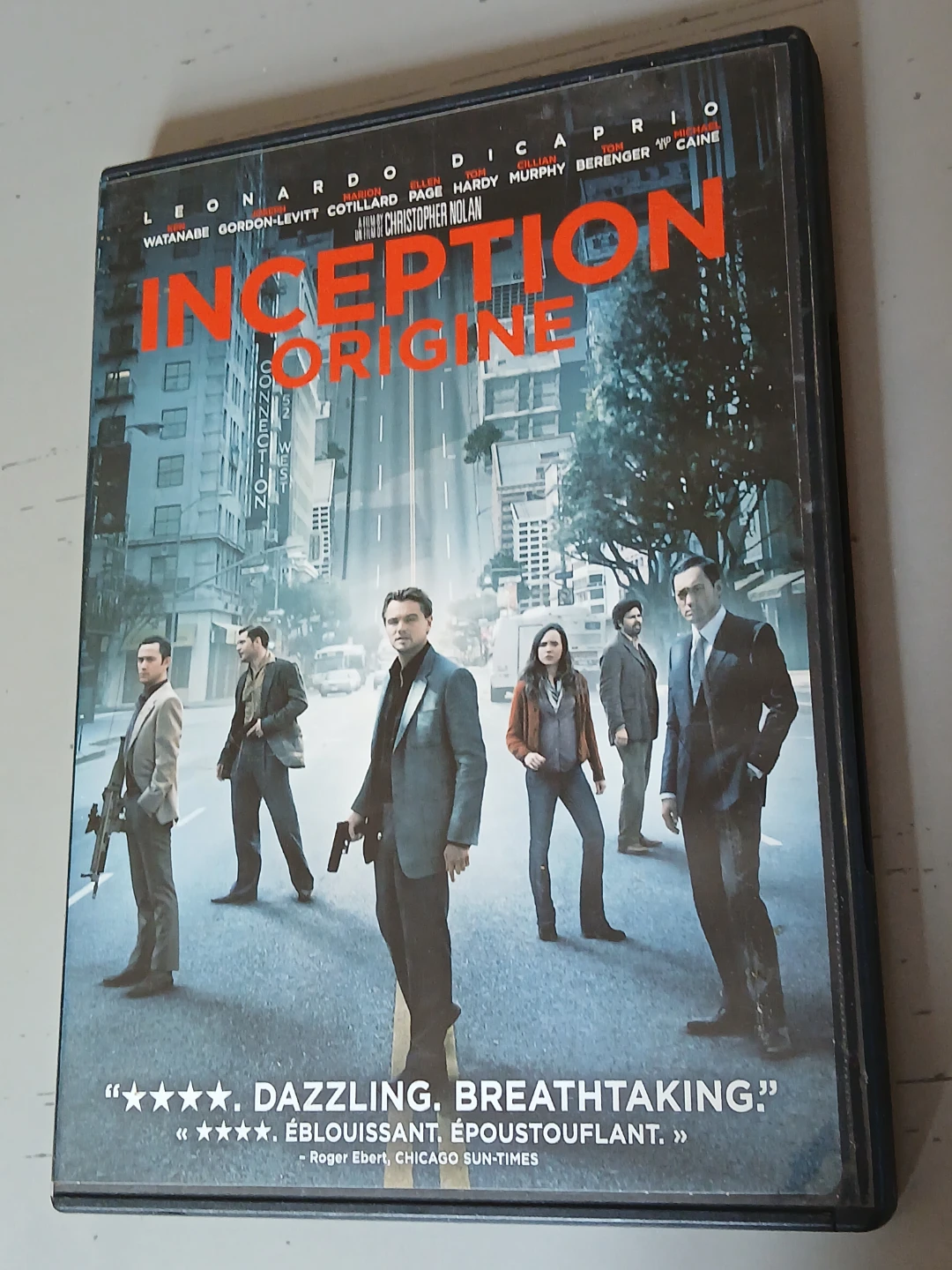 Inception Origine DVD