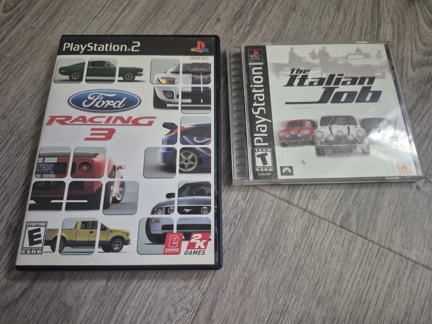 PlayStation 2 Games: Ford Racing 3 & The Italian Job