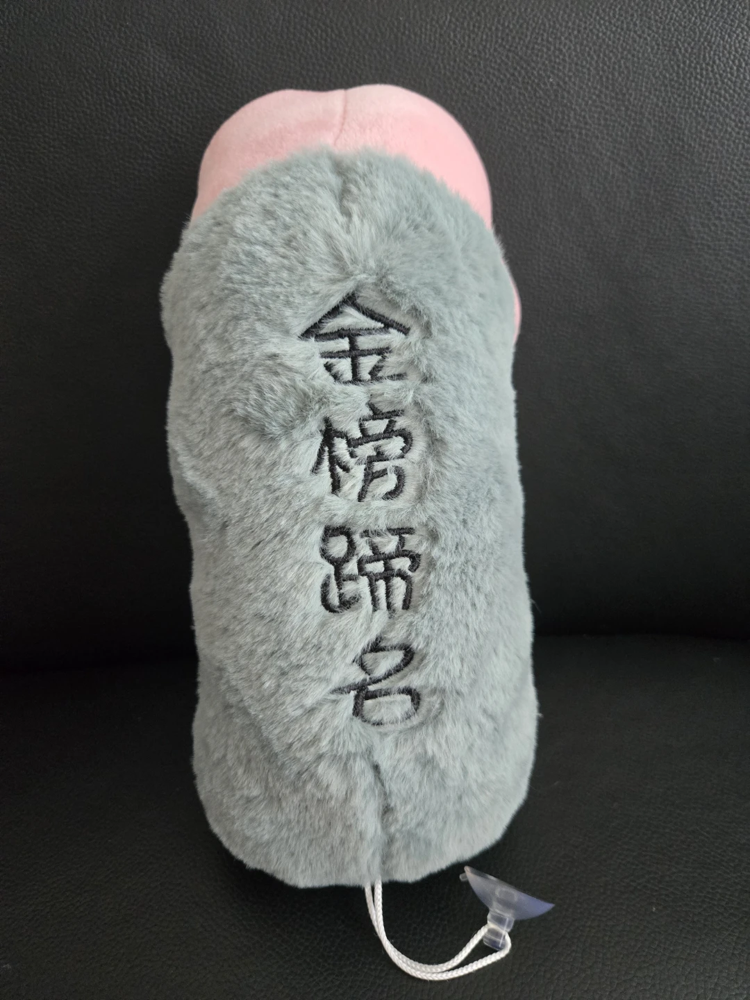 Pig leg Plush Keychain with Chinese Characters