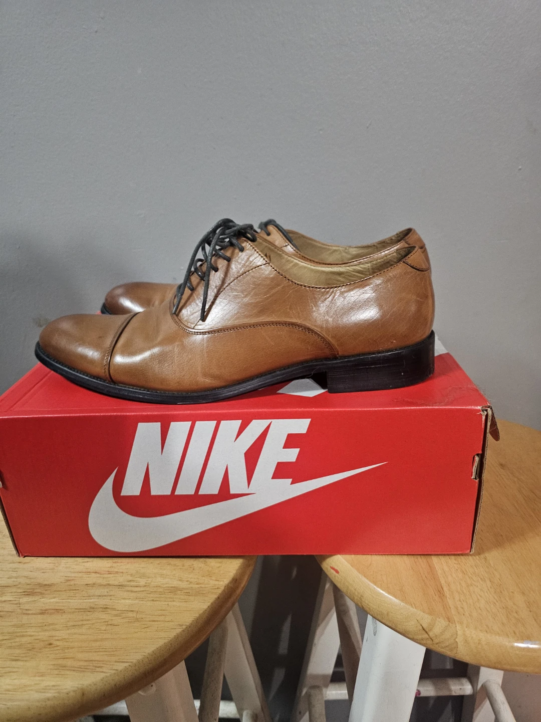 Marc Nolan "Justin" Cap Toe Oxford Shoes - Size 10 - photo 2