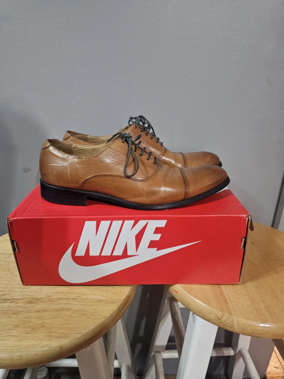 Marc Nolan "Justin" Cap Toe Oxford Shoes - Size 10 - photo 3