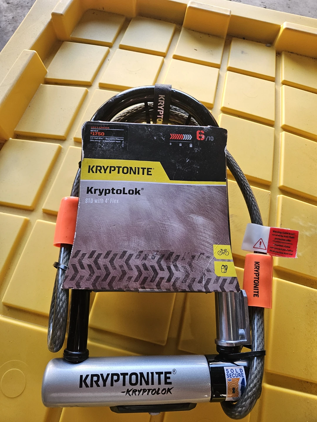Kryptonite Kryptolok U-Lock with Cable - photo 2