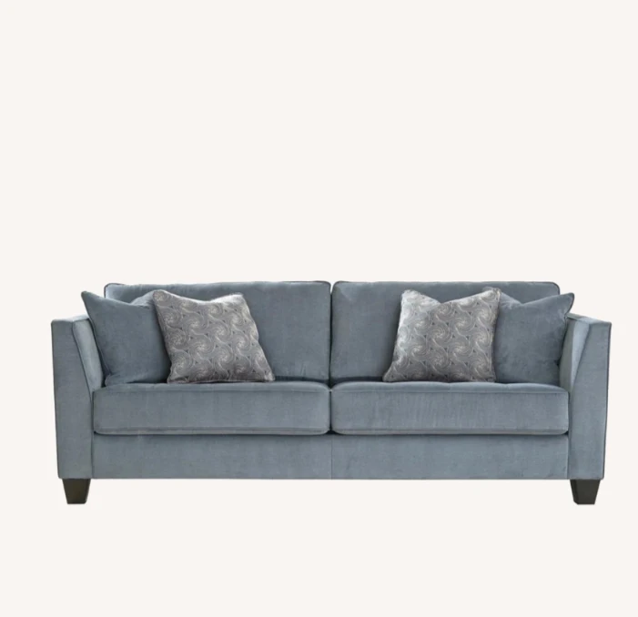 Ashley Sciolo Upholstered Chaise and Sofa,  Light Blue - photo 3