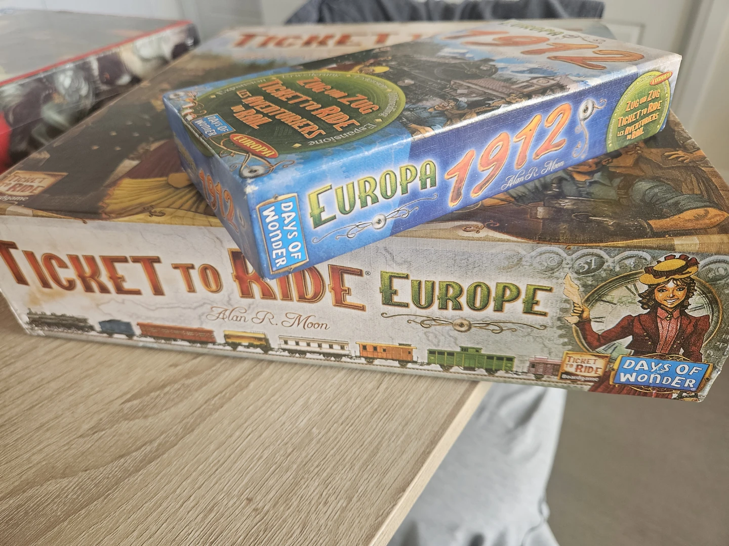 Ticket to Ride Europe Board Game  + Expansion 1912 - photo 2