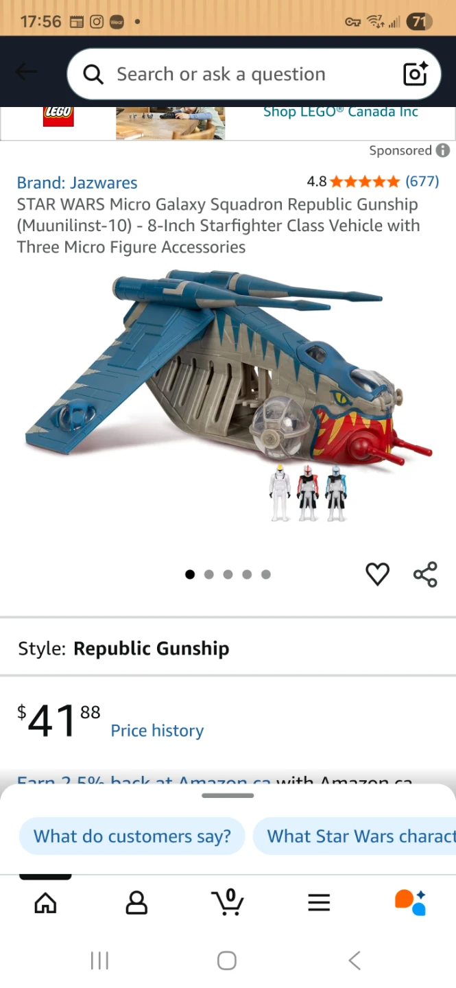 Star Wars Republic Gunship Model - photo 3