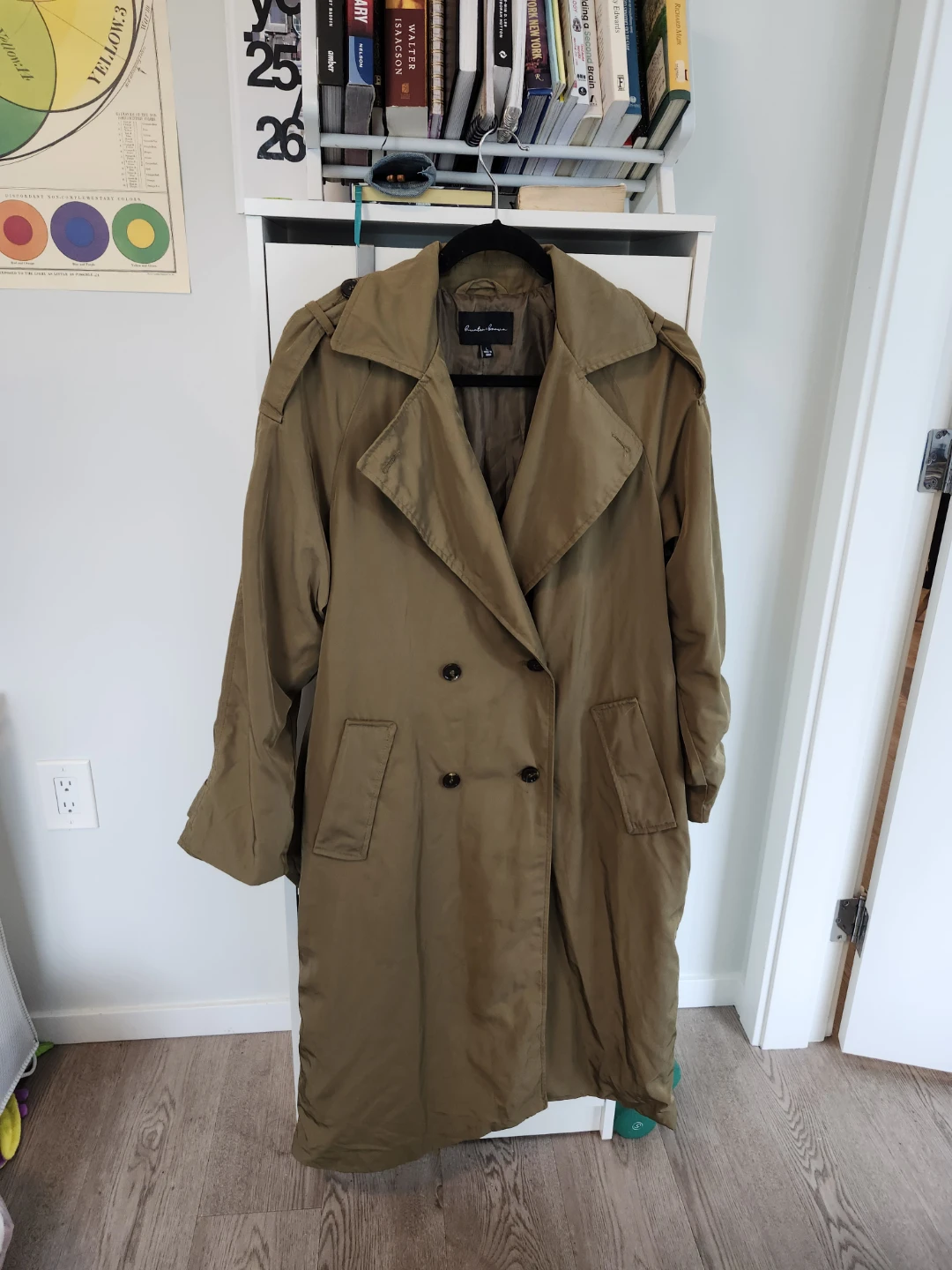 Quatern Brown Trench Coat
