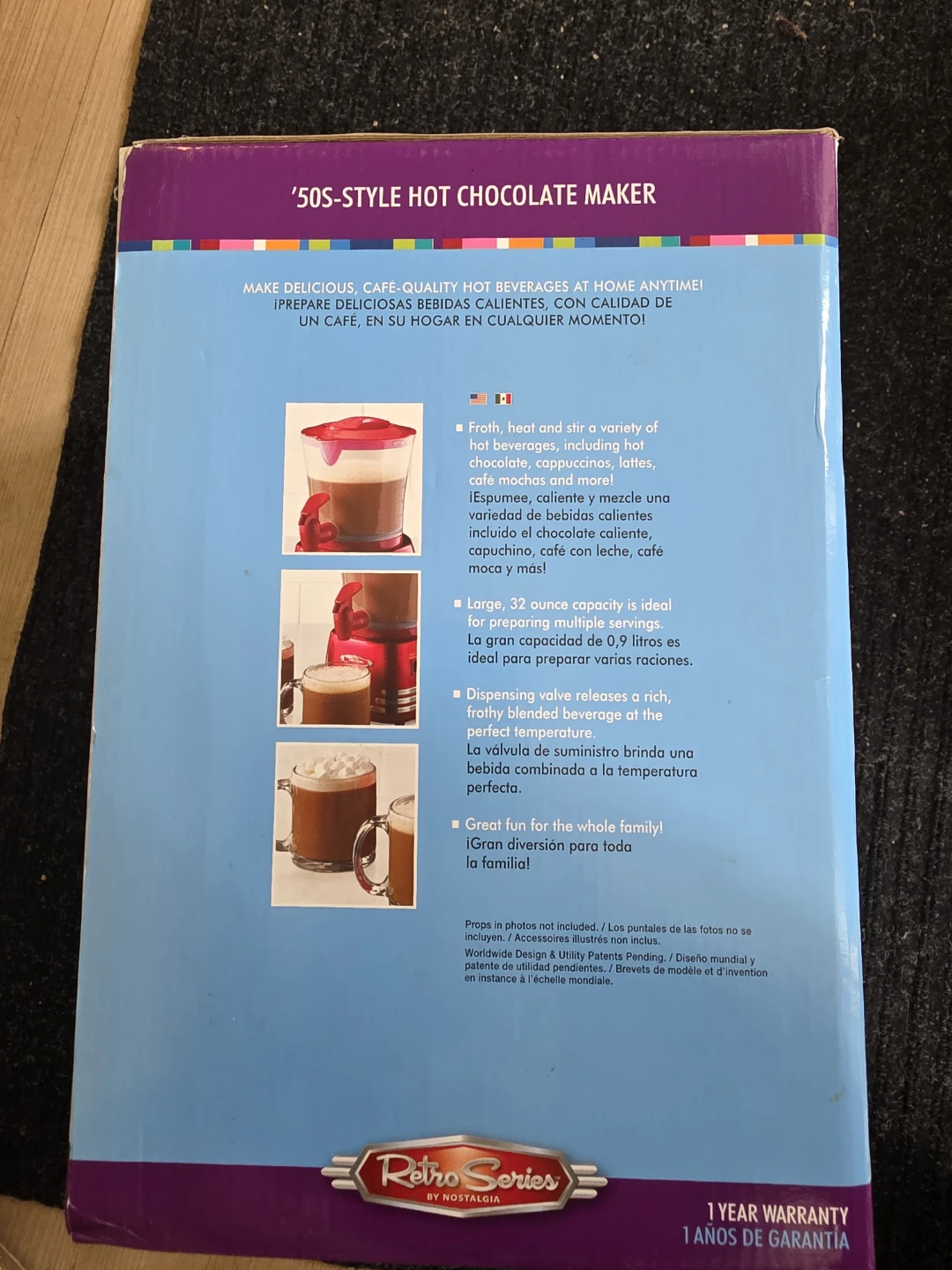 Nostalgia Retro Series 50s-Style Hot Chocolate Maker - photo 3