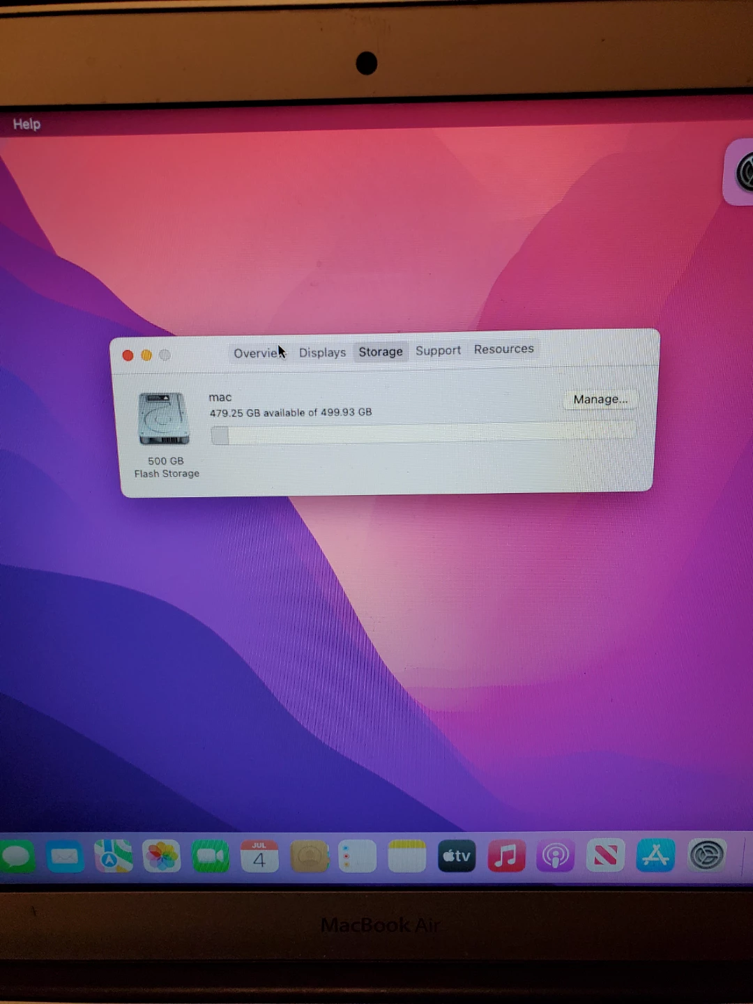 2017 Macbook Air 500gb SSD 8gb ram. - photo 3