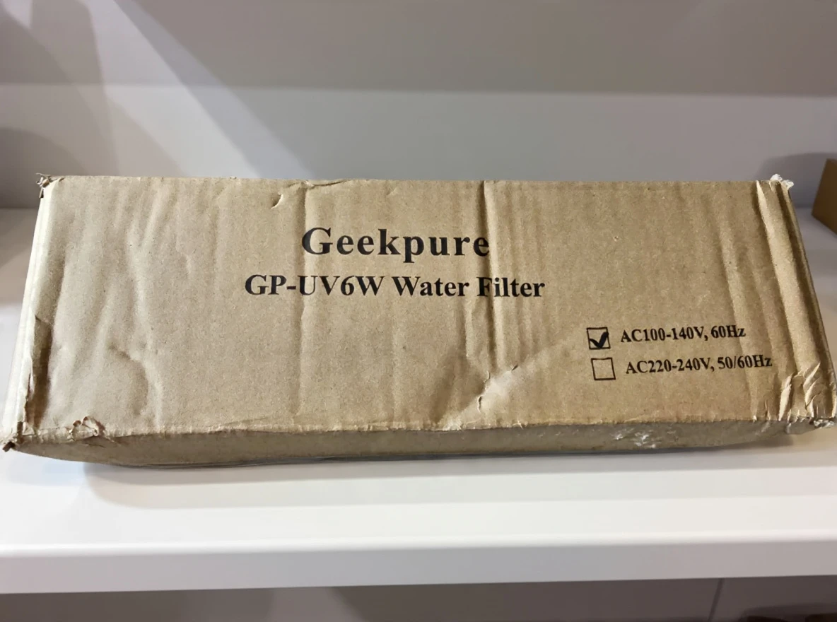 Geekpure GP-UV6W UV Water Filter System