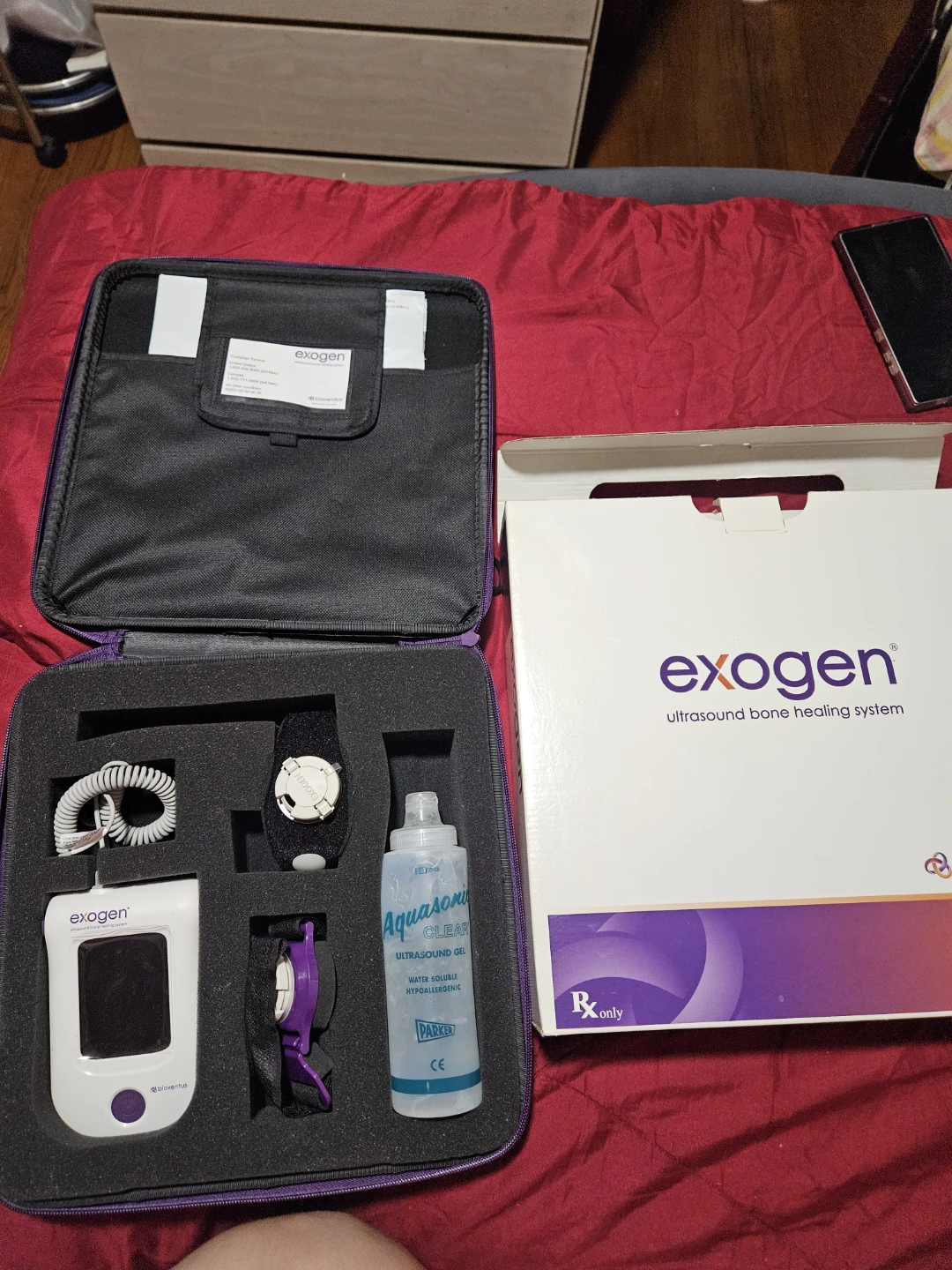 Exogen Ultrasound Bone Healing System Kit