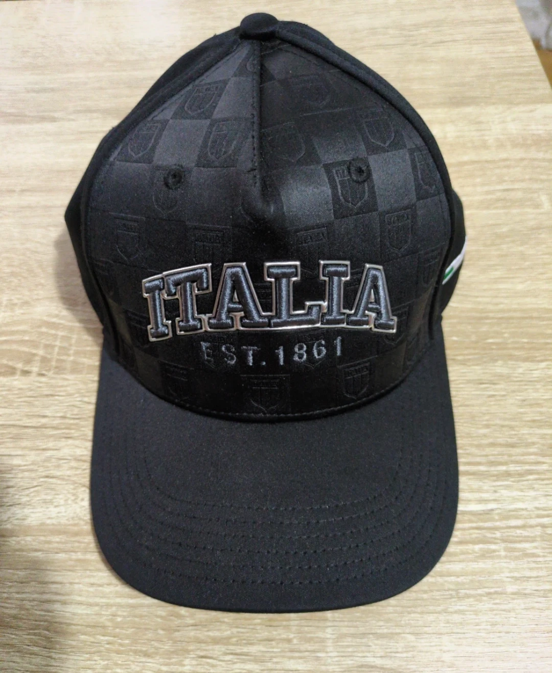 Black Italia Est. 1861 Baseball Cap