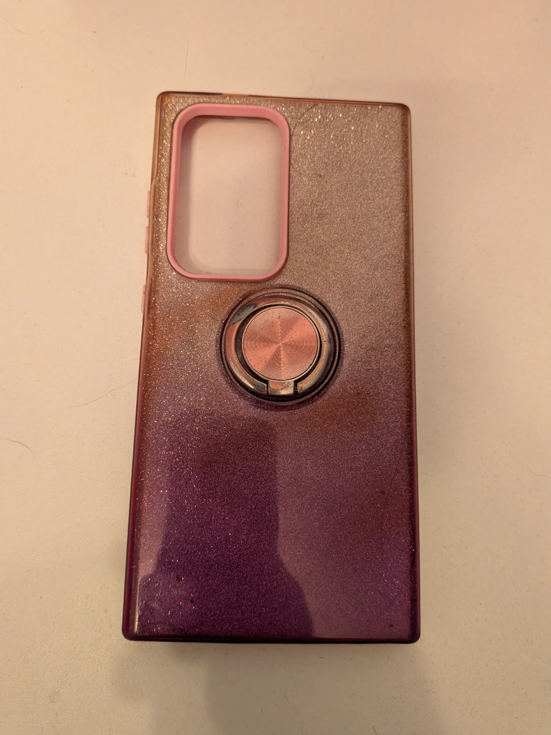Sparkly Phone Case with Ring Holder