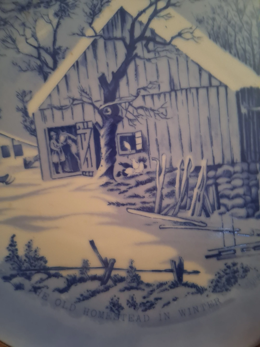 Set of 4 Decorative Plates - Winter Scenes - photo 4