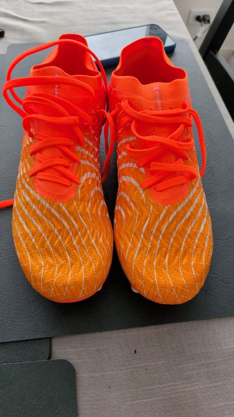 Under Armour Magnetico FG Soccer Cleats - Orange, Size 8.5 - photo 4
