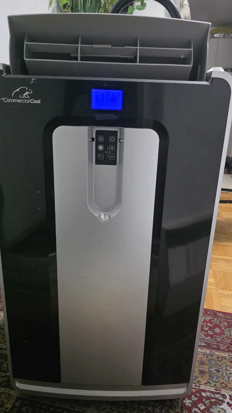 Commercial Cool 12000 BTU Portable Air Conditioner no remote.