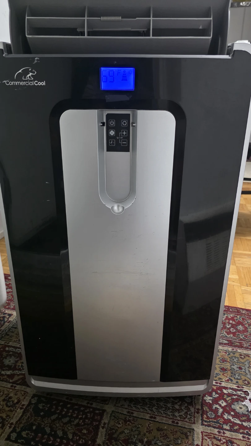 Commercial Cool 12000 BTU Portable Air Conditioner no remote. - photo 2