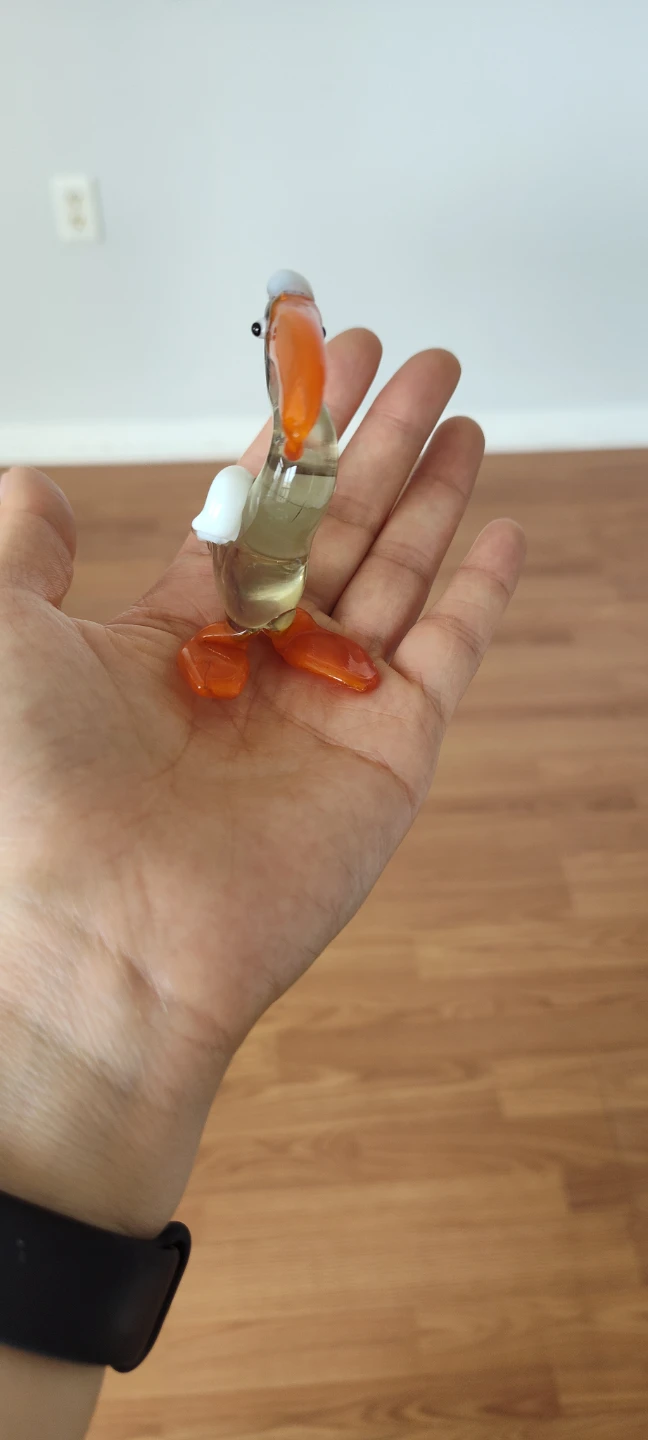 Glass Pelican Figurine - photo 3