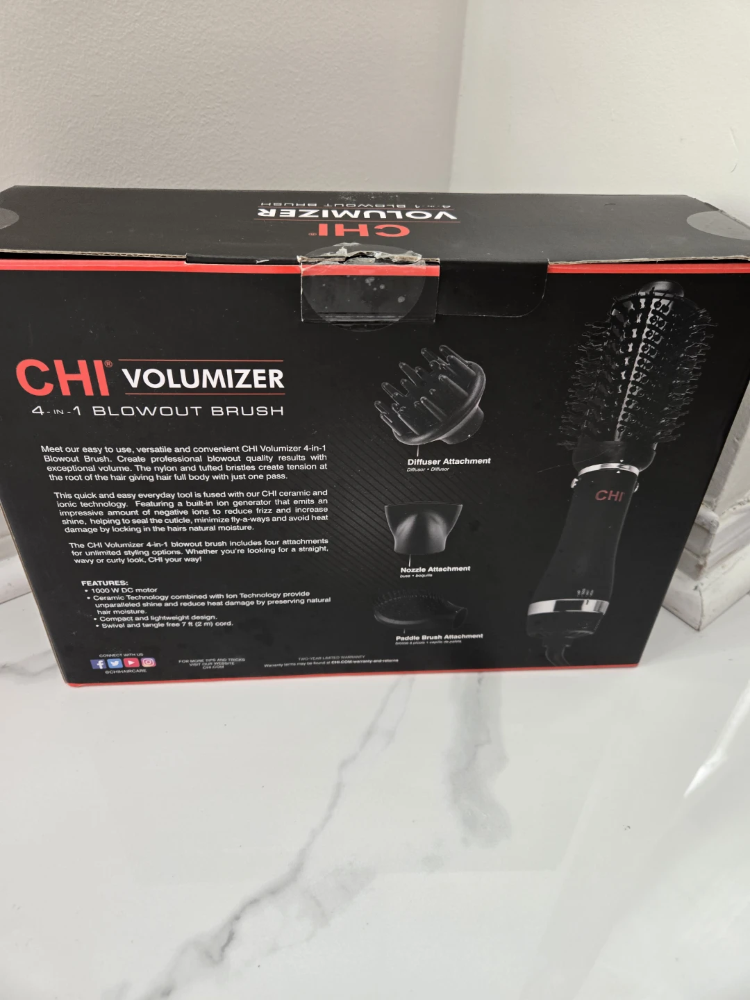 CHI Volumizer 4-in-1 Blowout Brush, Barely Used - photo 3