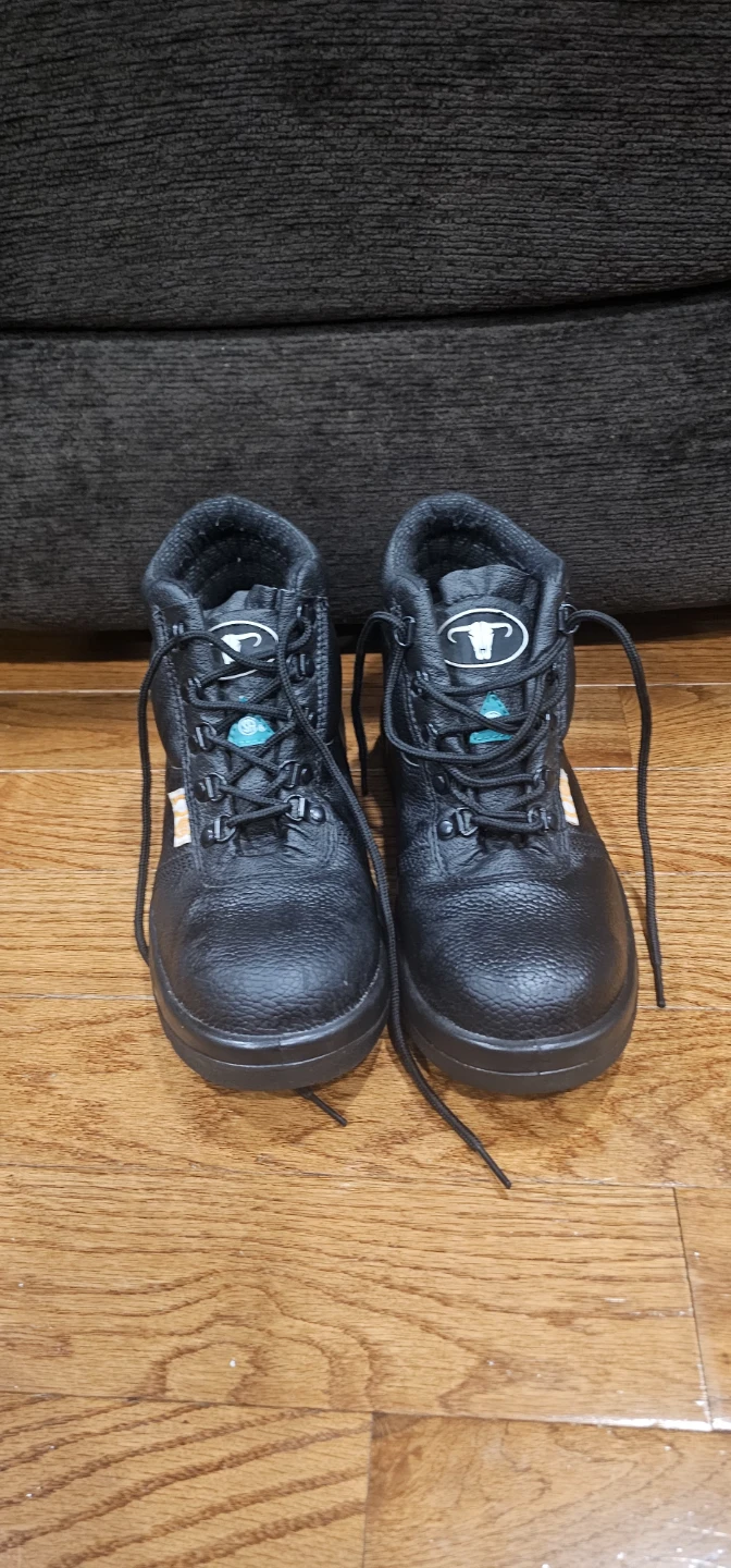 Taurus Premium Black Steel Toe Safety Work Boots
