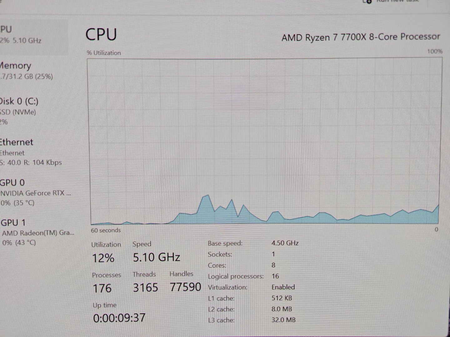 Gaming PC Computer with RTX 4070 Super GPU + Ryzen 7 7700X CPU - photo 5