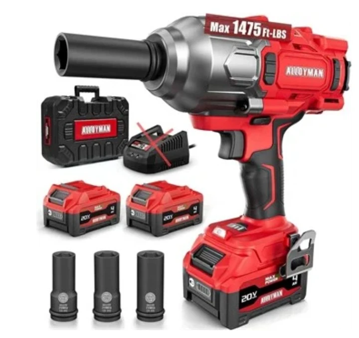 AUQYMAN 20V Max Impact Wrench Kit