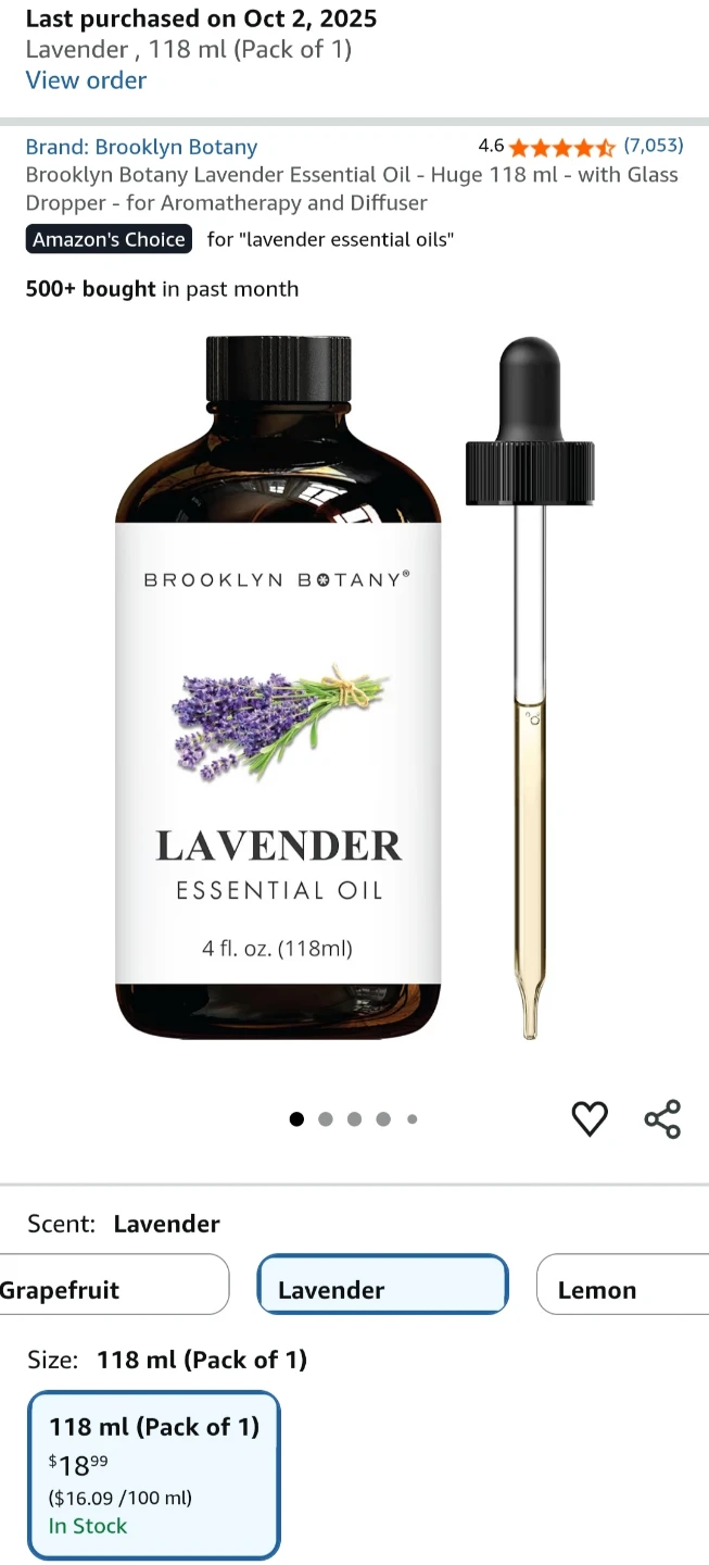 Brooklyn Botany Lavender Essential Oil & Other oils - photo 3