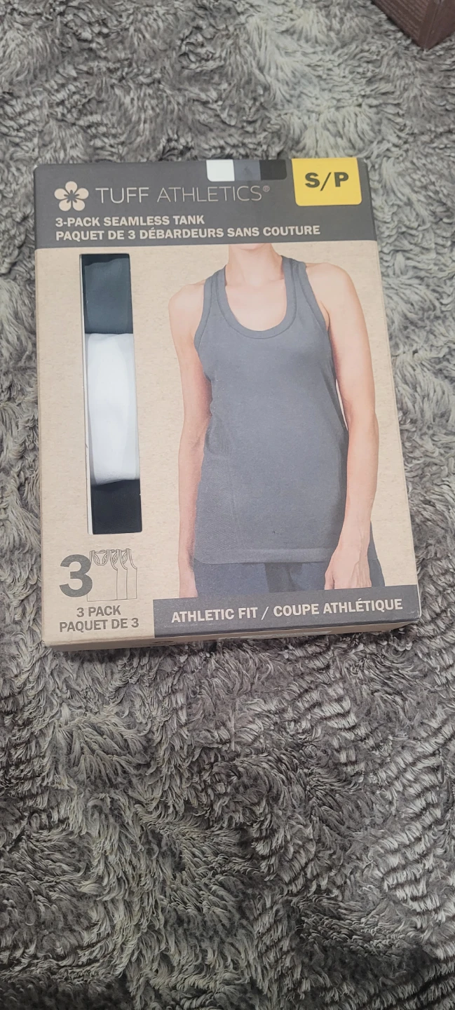 Tuff Athletics 3-Pack Seamless Tank Top S/P
