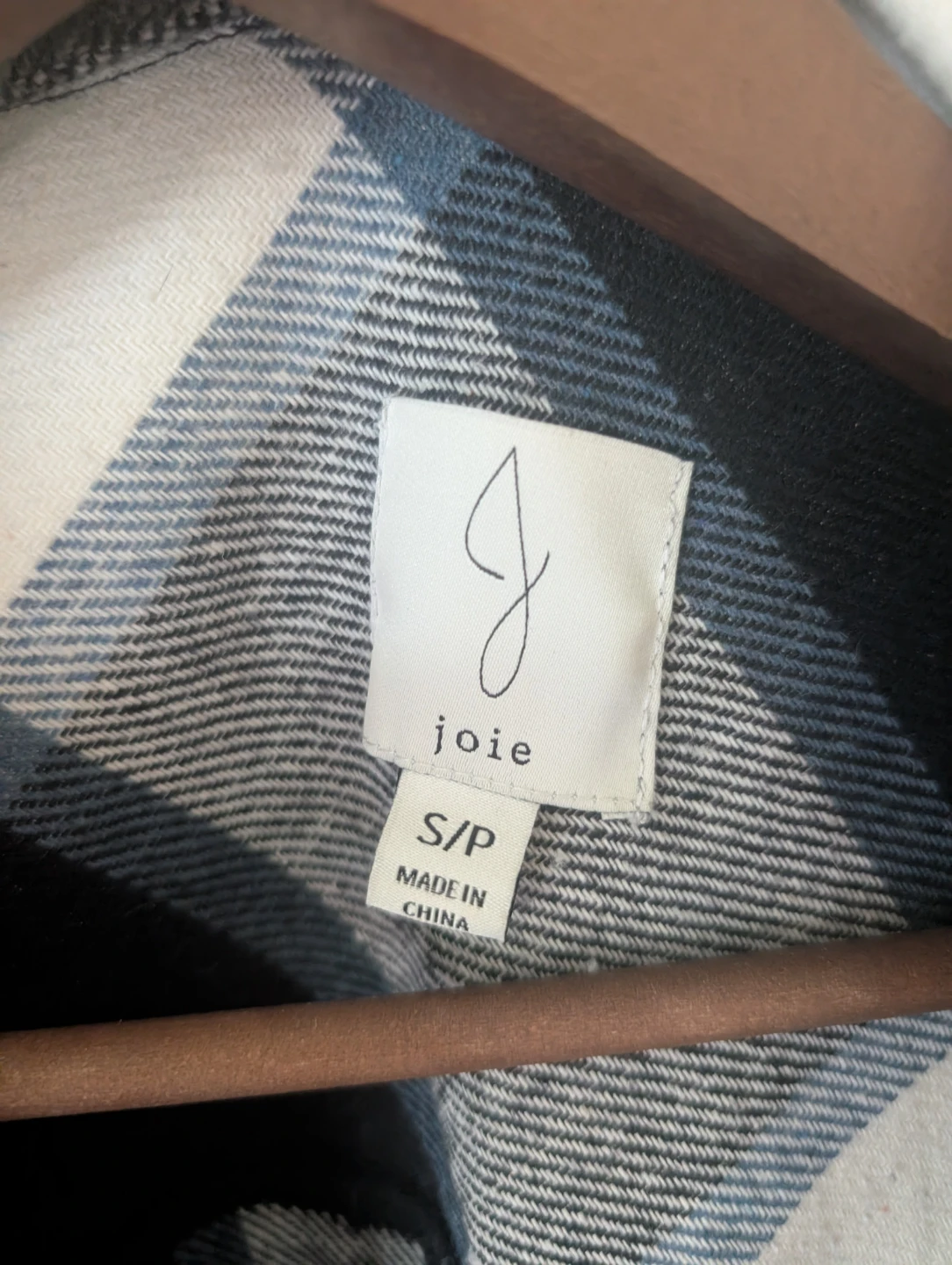Joie Plaid Long Sleeve Shirt Jacket - photo 2