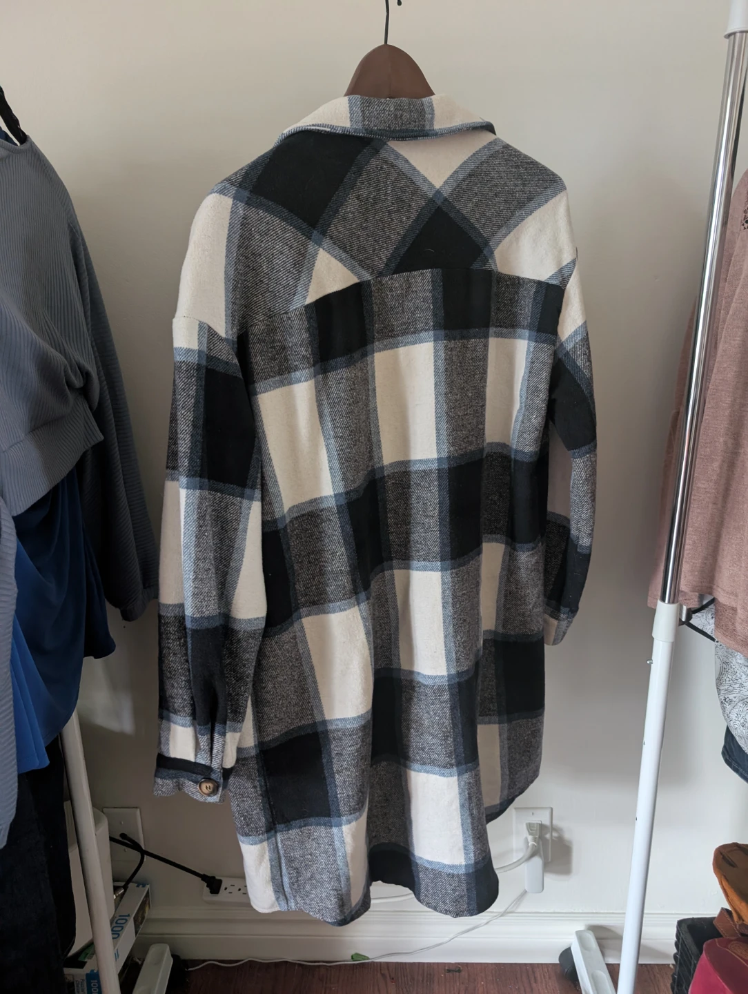 Joie Plaid Long Sleeve Shirt Jacket - photo 3