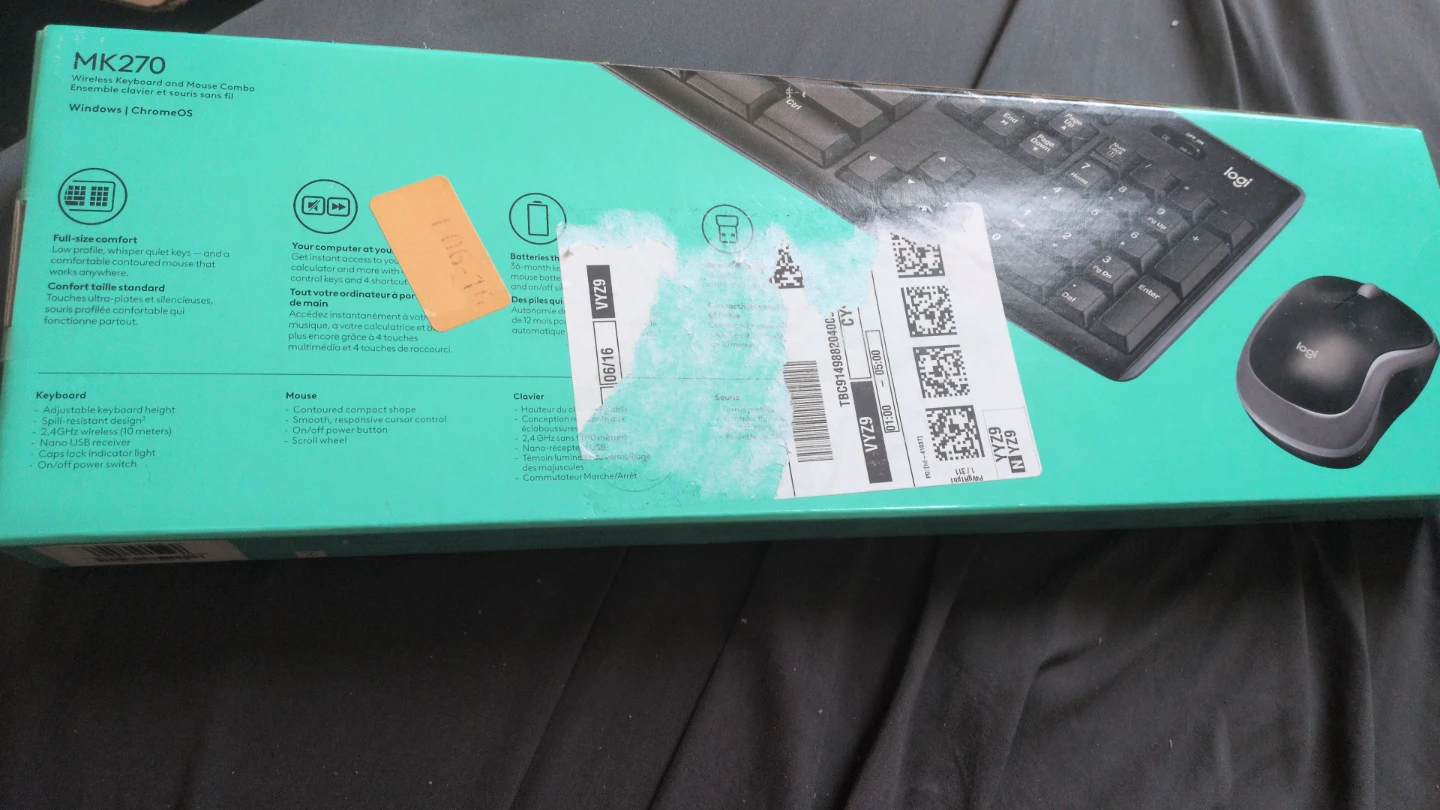 Logitech MK270 Wireless Keyboard and Mouse Combo - photo 2