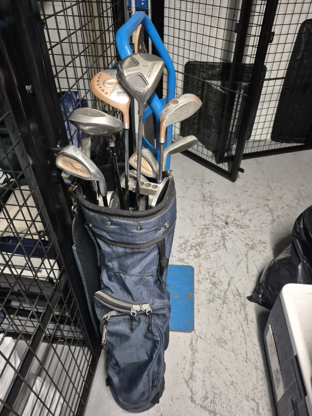 Mixed Brand Golf Club Set with Bag